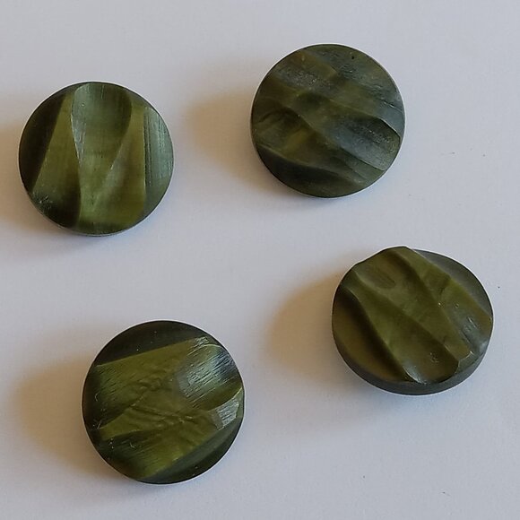 4 Vintage 1" Sewing Buttons - Picture 4 of 9